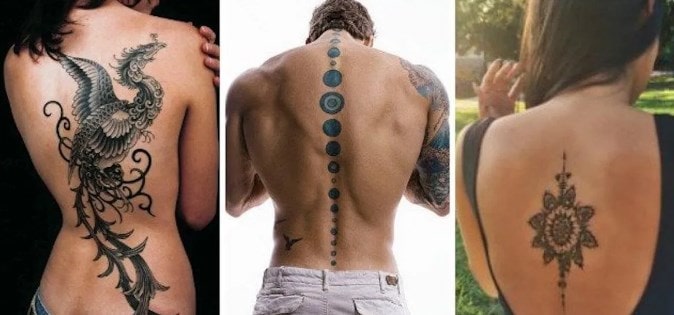Tatuajes en la columna vertebral: Riesgos y problemas